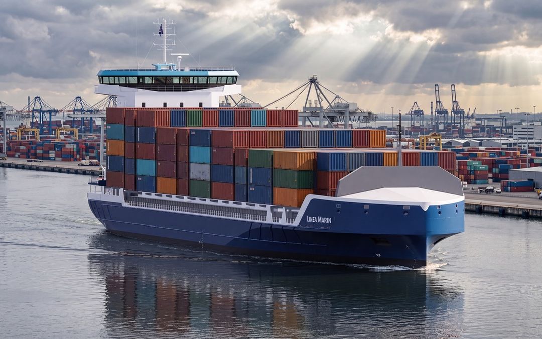 Damen Container Feeder (CFe) 1100 (2)
