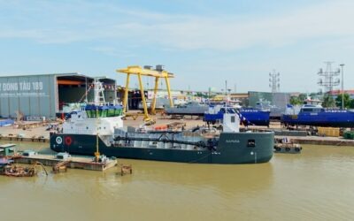Damen launches TSHD 1000 for New Zealand ports
