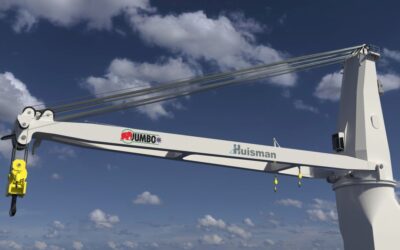 Huisman introduces new crane type for Jumbo vessels