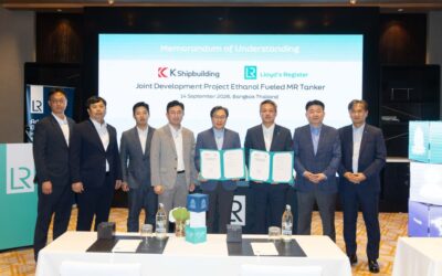 K Shipbuilding, LR explore ethanol in new tanker design
