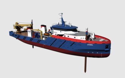 Conoship designs ultra shallow-draught DSV for Zamil Offshore
