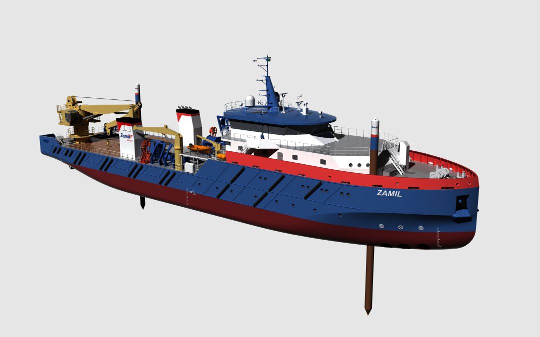Conoship ship design Zamil Offshore