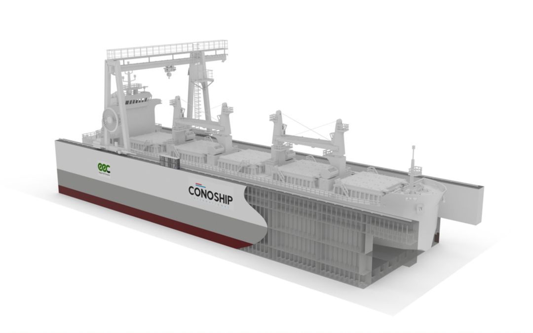 Conoship design versatile floating dry dock