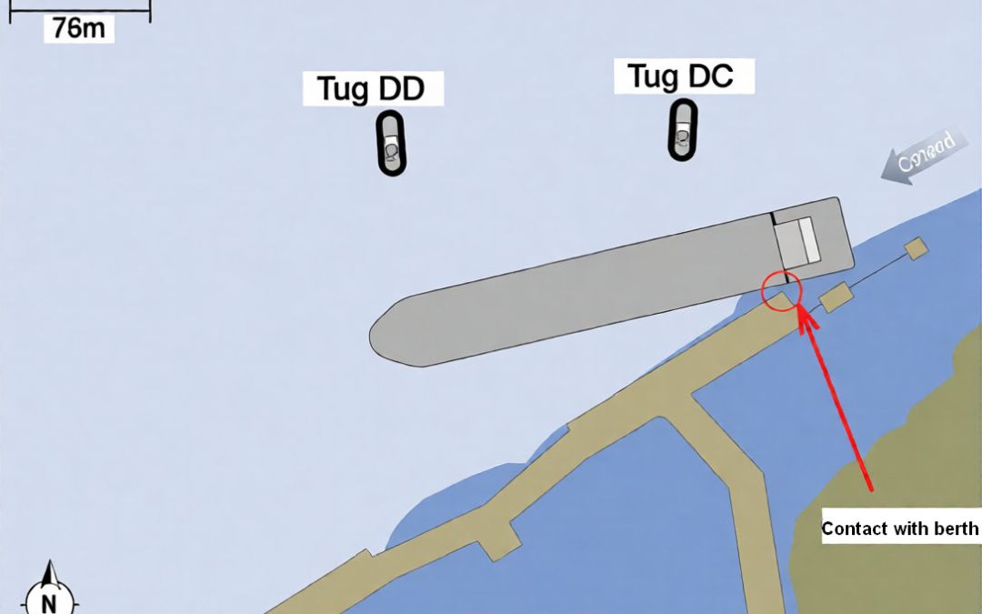 Tug name mix-up results in vessel hitting pier