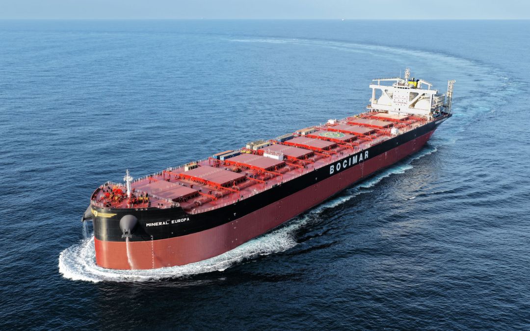 World’s first ammonia-powered dry bulk vessel sets sail